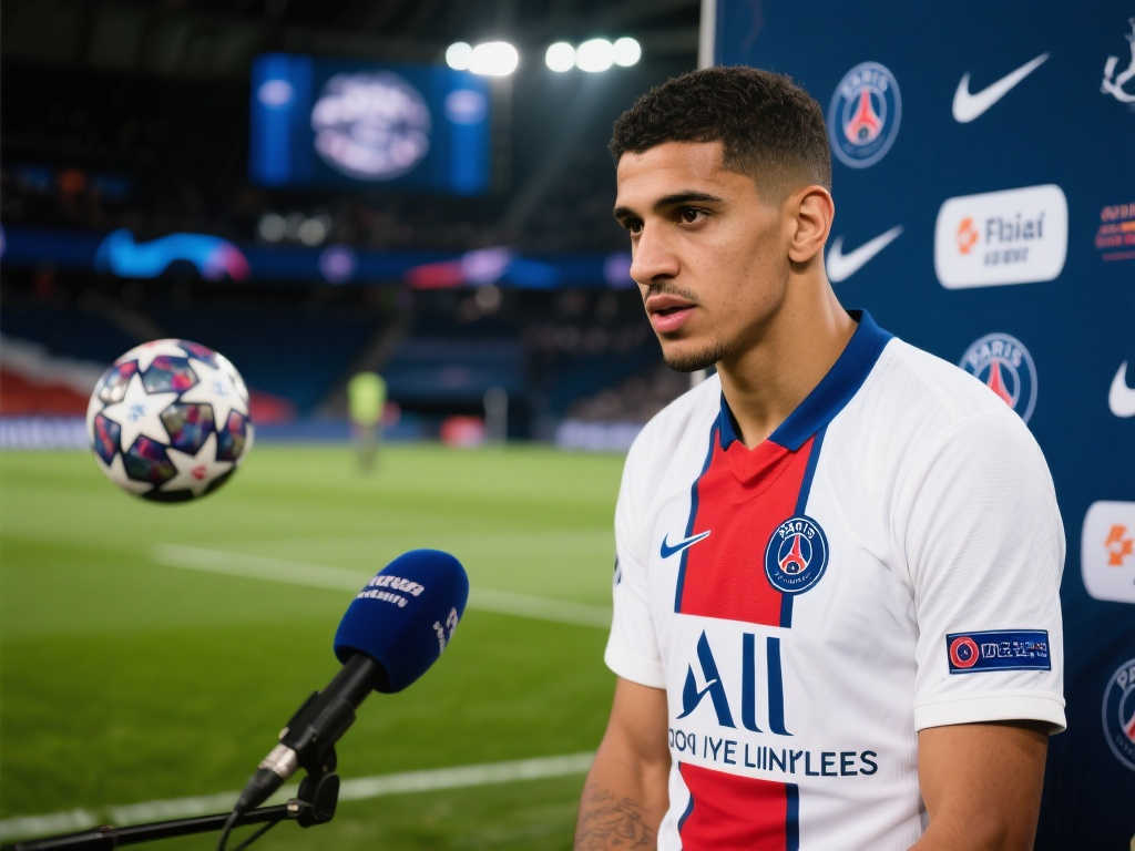 阿什拉夫:全力以赴冲击决赛,今晚严防对手定位球威胁 阿什拉夫:全力以赴冲击决赛,今晚严防对手定位球威胁